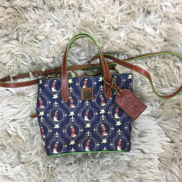 Dooney & Bourke Handbags - Disney Princess Tiana Tote Crossbody NWOT